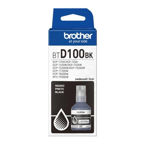 Brother Мастило BT-D100BK, 7500 страници/5%, Black