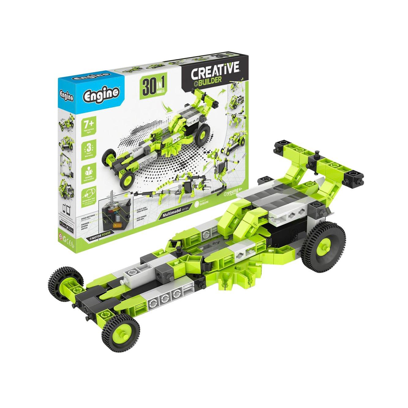 Engino Конструктор Creative Builder Motorized, 30 в 1 | JAR Computers Engino Конструктор Creative Builder Motorized, 30 в 1