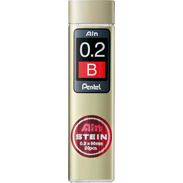 Графити Pentel Ain Stein B 0.2 мм оп.20 | JAR Computers Графити Pentel Ain Stein B 0.2 мм оп.20