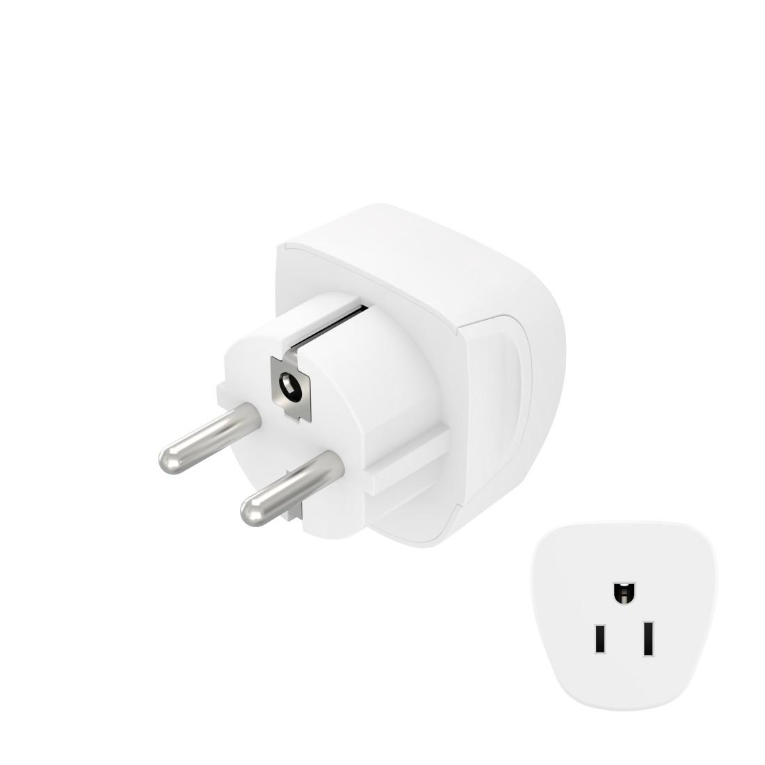Travel Adapter тип A и тип B, 3-пинов, за устройства от Америка и Канада, 223458 | JAR Computers Travel Adapter тип A и тип B, 3-пинов, за устройства от Америка и Канада, 223458