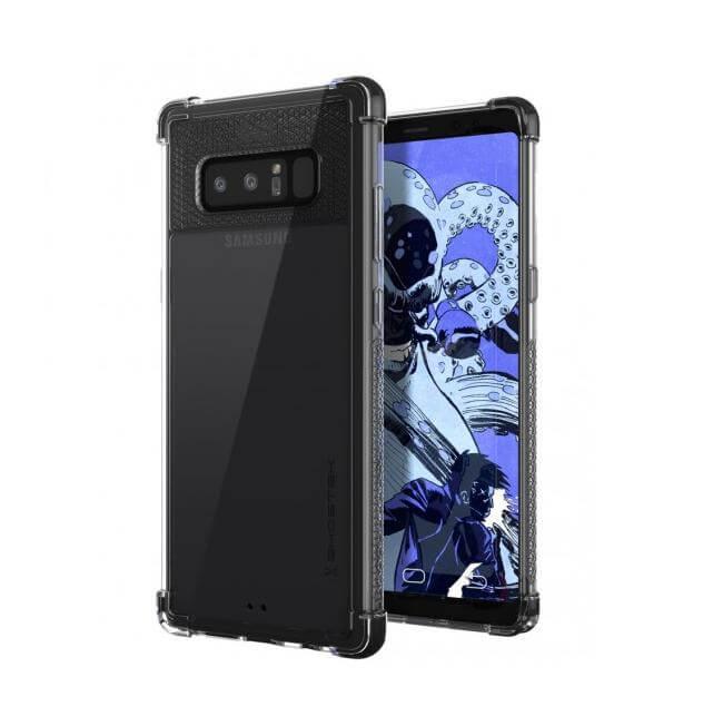 Хибриден удароустойчив кейс за Samsung Galaxy Note 8 - Ghostek Covert 2 Case (прозрачен-черен) | JAR Computers Хибриден удароустойчив кейс за Samsung Galaxy Note 8 - Ghostek Covert 2 Case (прозрачен-черен)