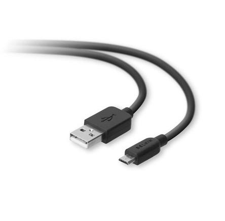 Кабел за устройства с Micro USB (HTC, Samsung, Nokia и др.) - Belkin Micro USB Cable (1.8 метра) | JAR Computers Кабел за устройства с Micro USB (HTC, Samsung, Nokia и др.) - Belkin Micro USB Cable (1.8 метра)