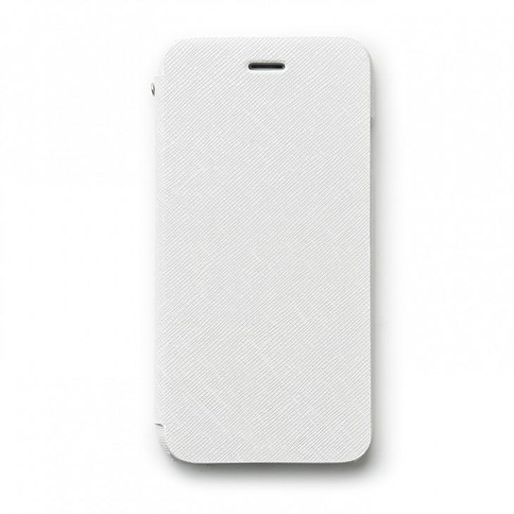 Кожен калъф (естествена кожа) тип портфейл за iPhone 6, iPhone 6S - Zenus Prestige Minimal Diary (бял) | JAR Computers Кожен калъф (естествена кожа) тип портфейл за iPhone 6, iPhone 6S - Zenus Prestige Minimal Diary (бял)
