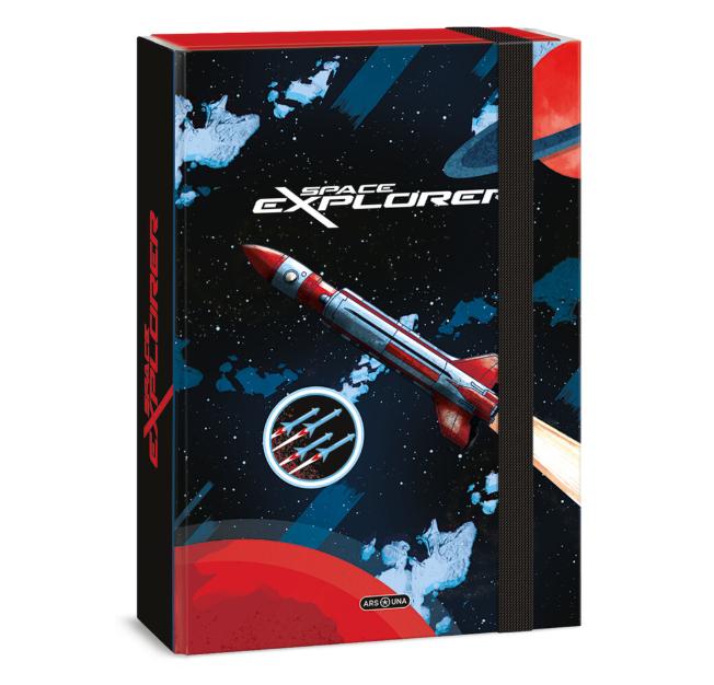 Кутия с ластик А4 Ars Una Space explorer (5552) | JAR Computers Кутия с ластик А4 Ars Una Space explorer (5552)