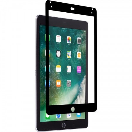 Moshi iVisor AG - качествено матово защитно покритие за iPad Pro 9.7, iPad Air 2, iPad Air, iPad 5 (2017), iPad 6 (2018) (черен)