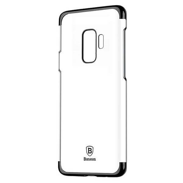 Поликарбонатов кейс за Samsung Galaxy S9 Plus - Baseus Glitter Case (прозрачен-черен) | JAR Computers Поликарбонатов кейс за Samsung Galaxy S9 Plus - Baseus Glitter Case (прозрачен-черен)