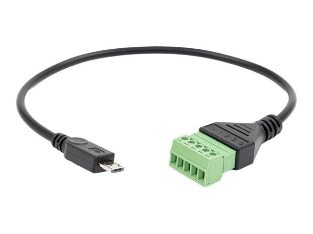 SHELLY Pill Micro USB 5-Terminal Breakout Add-on | JAR Computers SHELLY Pill Micro USB 5-Terminal Breakout Add-on