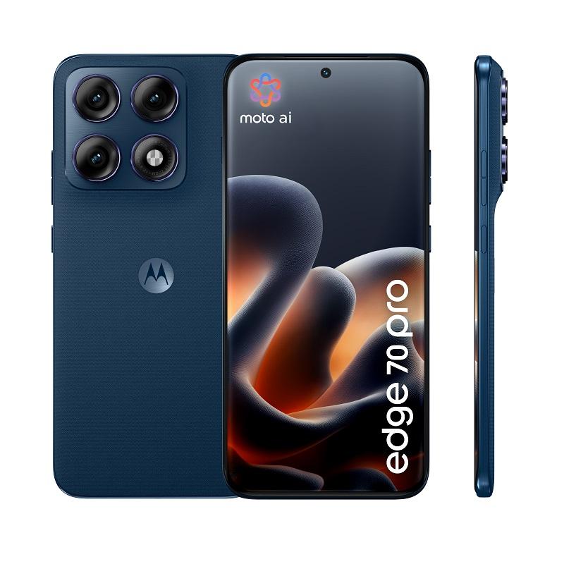 Смартфон Motorola EDGE 70 PRO 256/8 TITAN (DARK BLUE) , 256 GB, 8 GB