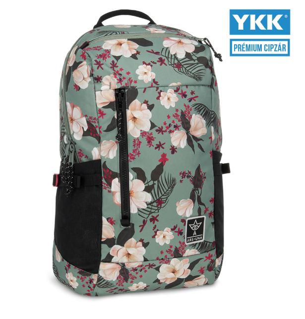 Ученическа раница Ars Una AU-17 Flowery green (5535)
