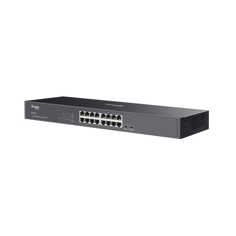16-портов Gigabit неуправляем rackmount суич - Omada by TP-Link DS1016G | JAR Computers 16-портов Gigabit неуправляем rackmount суич - Omada by TP-Link DS1016G