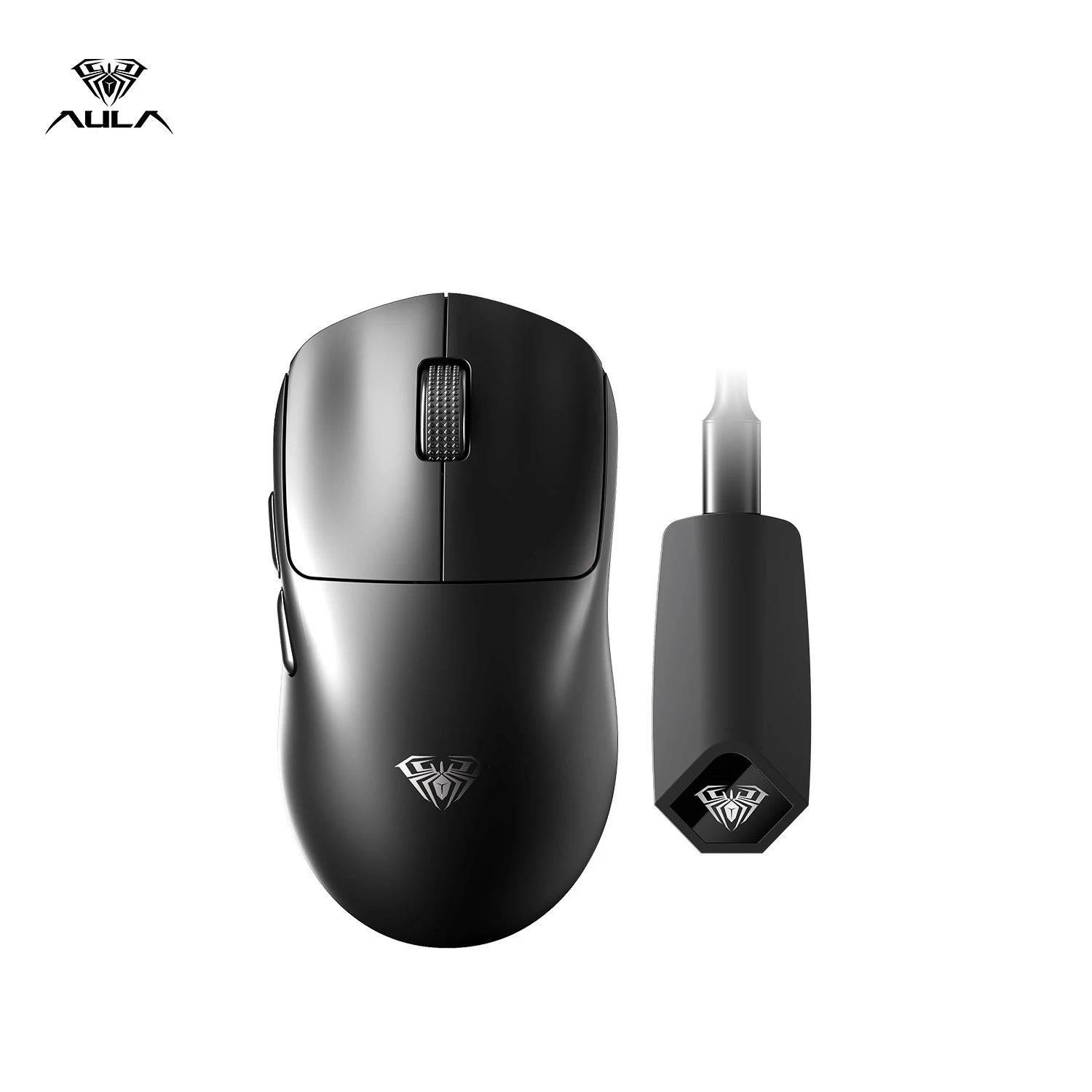 Aula професионална геймърска мишка Wireless Gaming Mouse SC800 MAX - 8K, Dark Night Black | JAR Computers Aula професионална геймърска мишка Wireless Gaming Mouse SC800 MAX - 8K, Dark Night Black