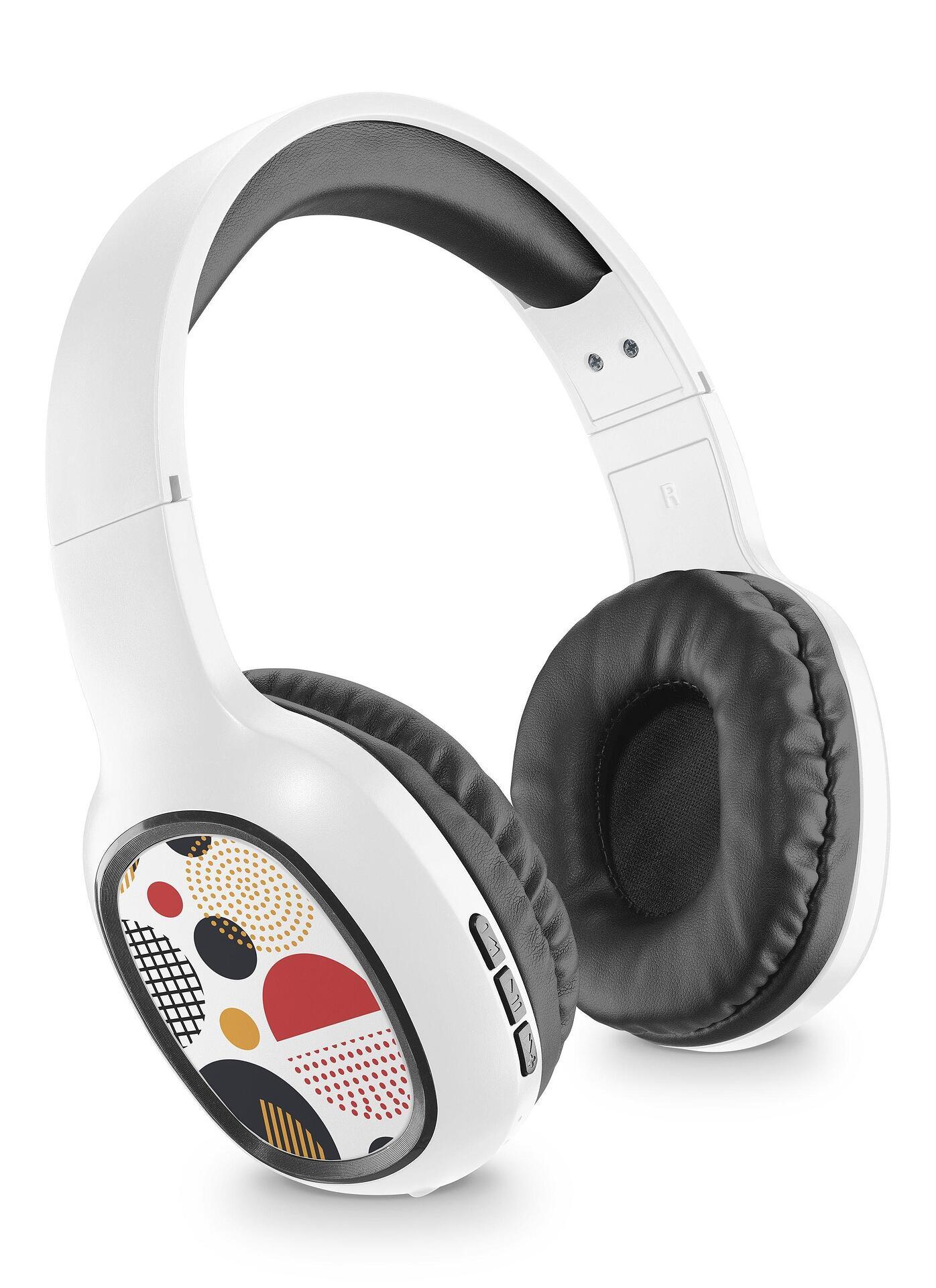 Bluetooth слушалки Music Sound Basic Shiny Circles | JAR Computers Bluetooth слушалки Music Sound Basic Shiny Circles
