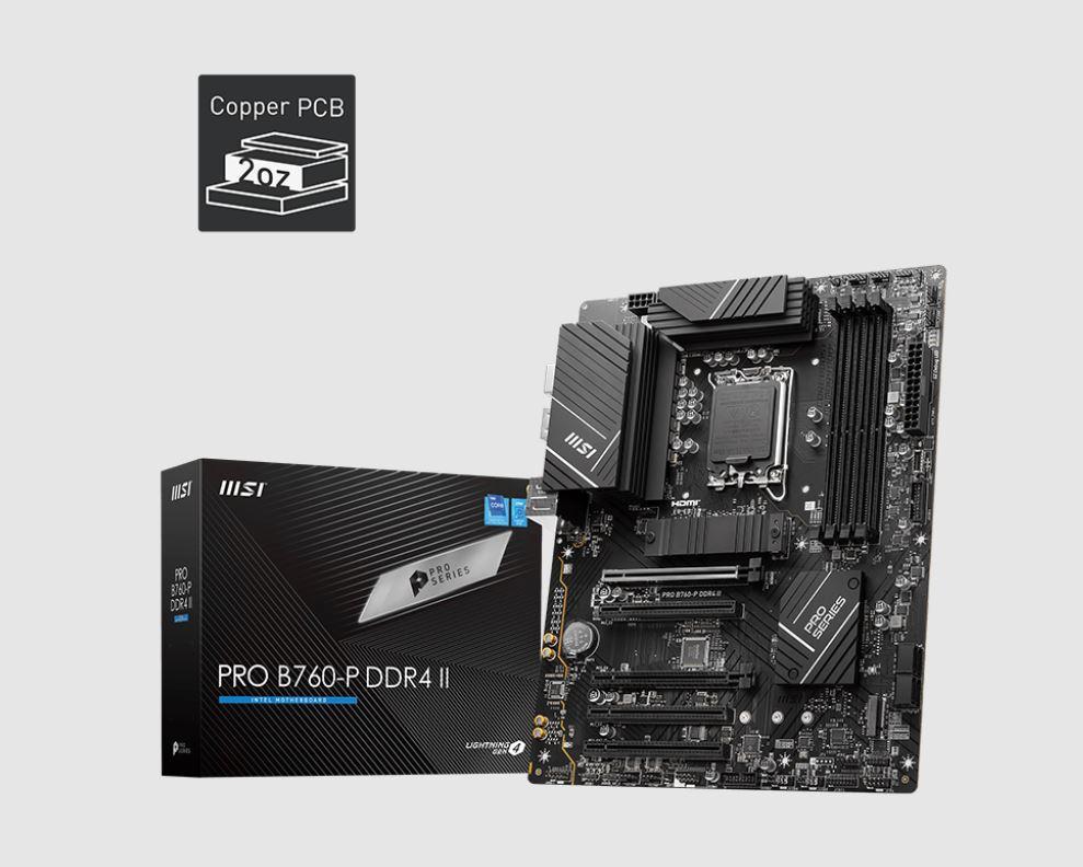 $$$Дънна платка MSI PRO B760-P II (70032)$$$ | JAR Computers $$$Дънна платка MSI PRO B760-P II (70032)$$$