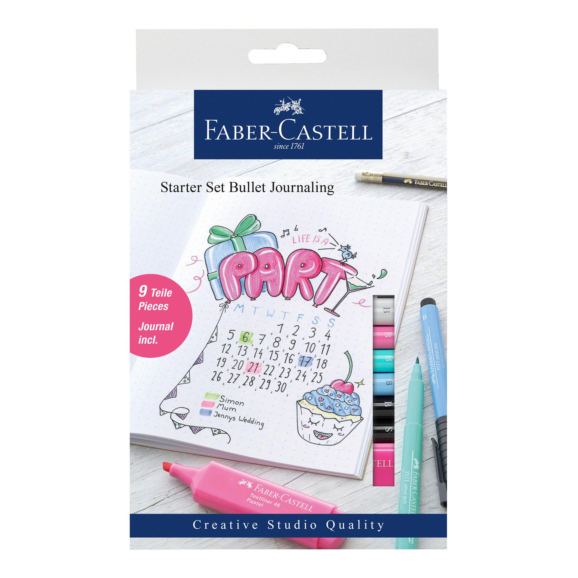 Faber-Castell Комплект Маркер Pitt Artist, Журнал, 9 броя