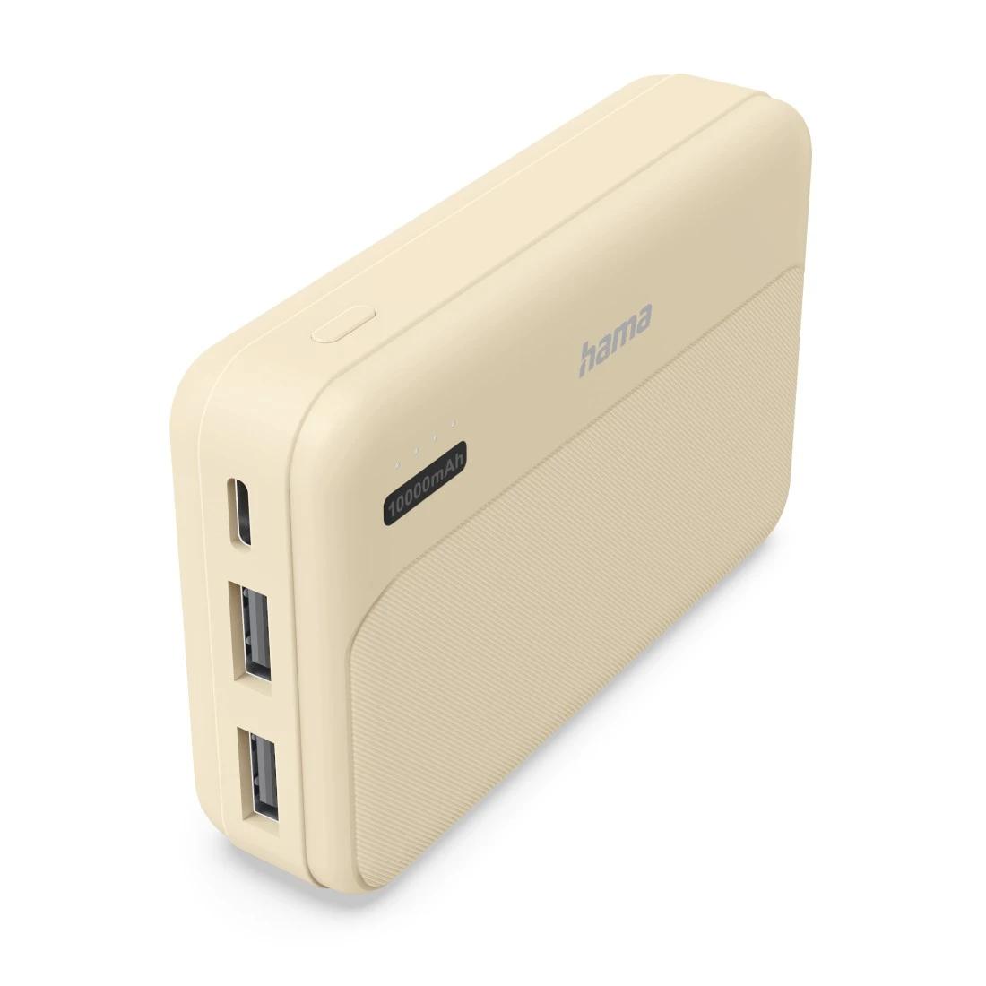 Hama Pocket 10 Литиев полимер (LiPo) 10000 mAh Пясъчен | JAR Computers Hama Pocket 10 Литиев полимер (LiPo) 10000 mAh Пясъчен