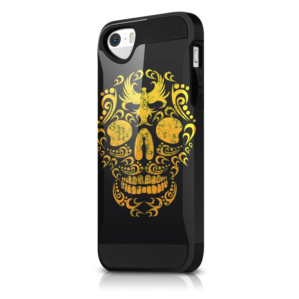 Хибриден удароустойчив кейс за iPhone 5S, iPhone 5, iPhone SE - Itskins Evo Art Case (черен-жълт) | JAR Computers Хибриден удароустойчив кейс за iPhone 5S, iPhone 5, iPhone SE - Itskins Evo Art Case (черен-жълт)