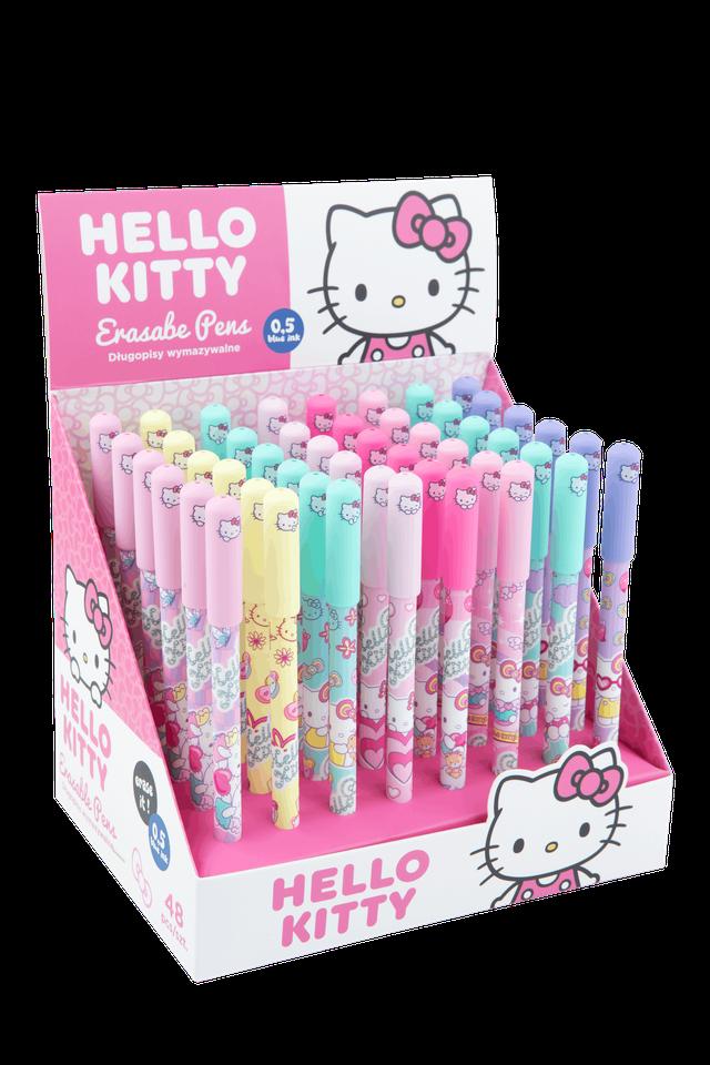 Химикал с гума дисплей 48 бр. Hello Kitty Pastel | JAR Computers Химикал с гума дисплей 48 бр. Hello Kitty Pastel