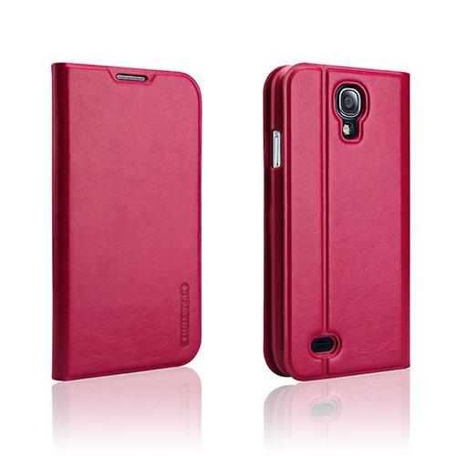 Кожен калъф и стойка за Samsung Galaxy S4 i9500 - Tunewear Tunefolio (розов) | JAR Computers Кожен калъф и стойка за Samsung Galaxy S4 i9500 - Tunewear Tunefolio (розов)