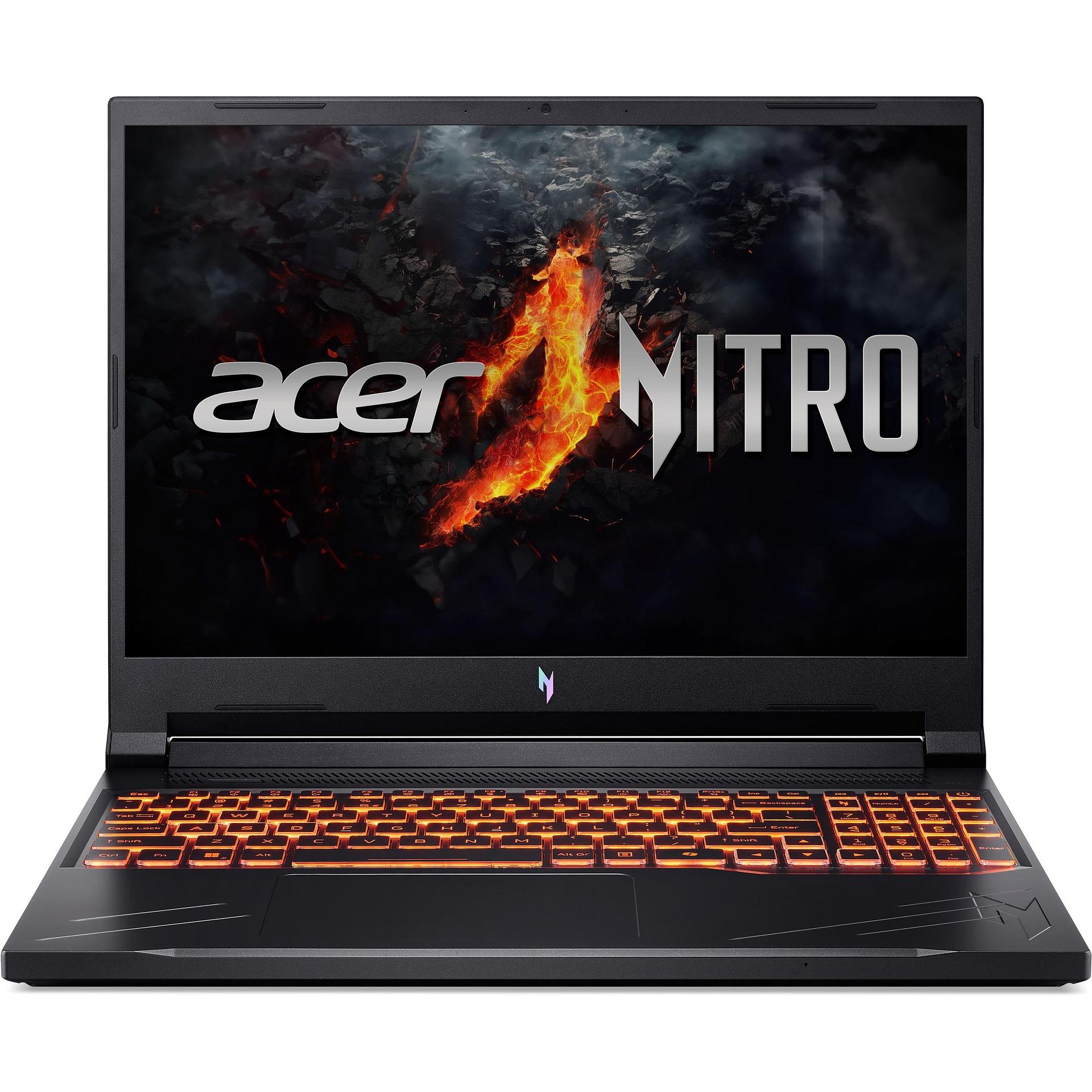 Лаптоп ACER NITRO V 16 ANV16-71-76BW NH.QTREX.00C , 16.00 , Intel Core i7 14650HX (16 cores) , 512GB SSD , 16 , NVIDIA GeForce RTX 4050 6GB GDDR6 , Intel Core i7 , Без OS