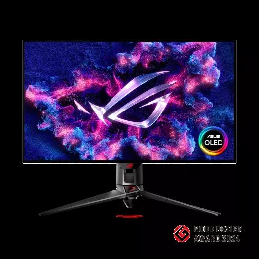 Монитор 32'' ASUS ROG Swift OLED PG32UCDP, WLED, OLED, 3840 x 2160 4K, USB Type-C с DisplayPort ф-я, 1 x DisplayPort 1.4, 3 x USB 3.2, 2 x HDMI 2.1 | JAR Computers Монитор 32'' ASUS ROG Swift OLED PG32UCDP, WLED, OLED, 3840 x 2160 4K, USB Type-C с DisplayPort ф-я, 1 x DisplayPort 1.4, 3 x USB 3.2, 2 x HDMI 2.1
