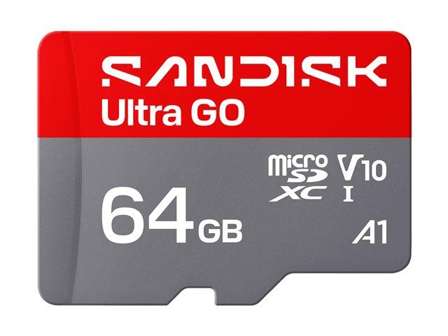 SANDISK Ultra GO microSDHC UHS-I Card 64GB MicroSD 140MB/s Read Full HD video | JAR Computers SANDISK Ultra GO microSDHC UHS-I Card 64GB MicroSD 140MB/s Read Full HD video