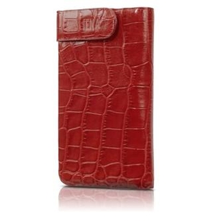 Кожен калъф ръчна изработка, естествена кожа за iPhone 4/4S - SENA Hampton Walet (червен) | JAR Computers Кожен калъф ръчна изработка, естествена кожа за iPhone 4/4S - SENA Hampton Walet (червен)