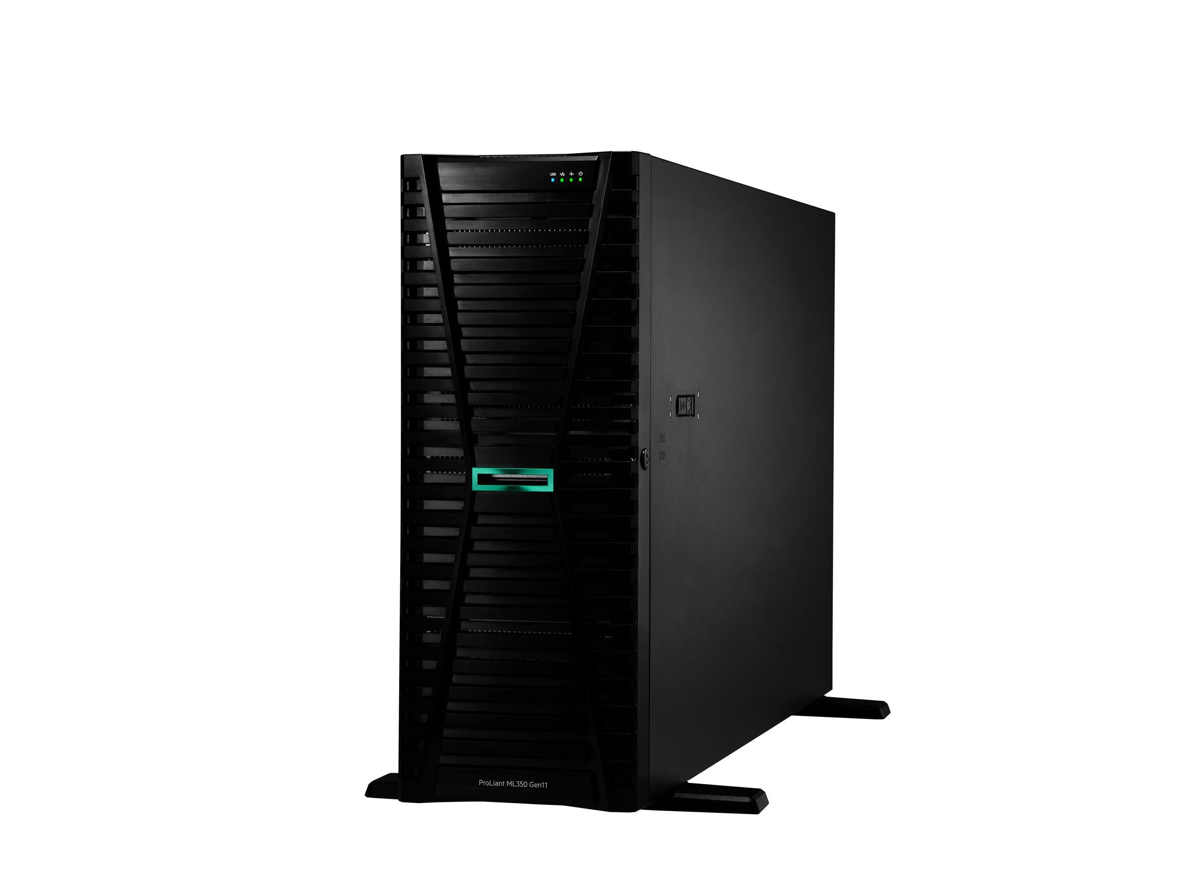 Server HPE ProLiant ML350 Gen11 Intel Xeon Silver 4510 2.4GHz 12c 1P 2x32GB-R 8SFF NS204i-u MR408i-o 2x1000W PS EU Server | JAR Computers Server HPE ProLiant ML350 Gen11 Intel Xeon Silver 4510 2.4GHz 12c 1P 2x32GB-R 8SFF NS204i-u MR408i-o 2x1000W PS EU Server