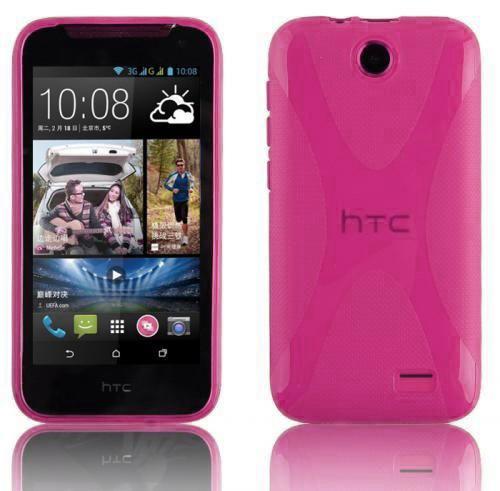 Силиконов калъф за HTC Desire 310 - X-Line Cover Case (розов) | JAR Computers Силиконов калъф за HTC Desire 310 - X-Line Cover Case (розов)