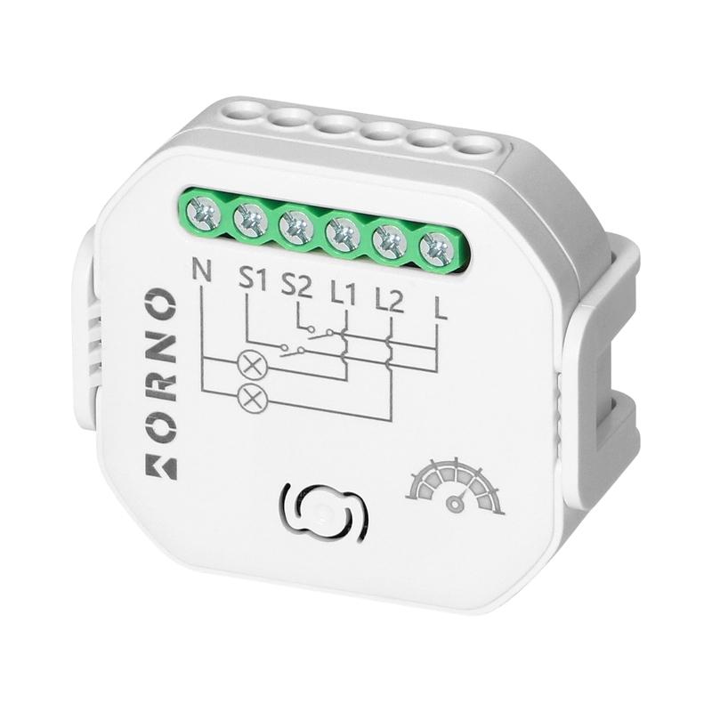 Смарт реле, димер 2-канално Wi-Fi+BLE - TUYA Smart home OR-SH-17103 | JAR Computers Смарт реле, димер 2-канално Wi-Fi+BLE - TUYA Smart home OR-SH-17103