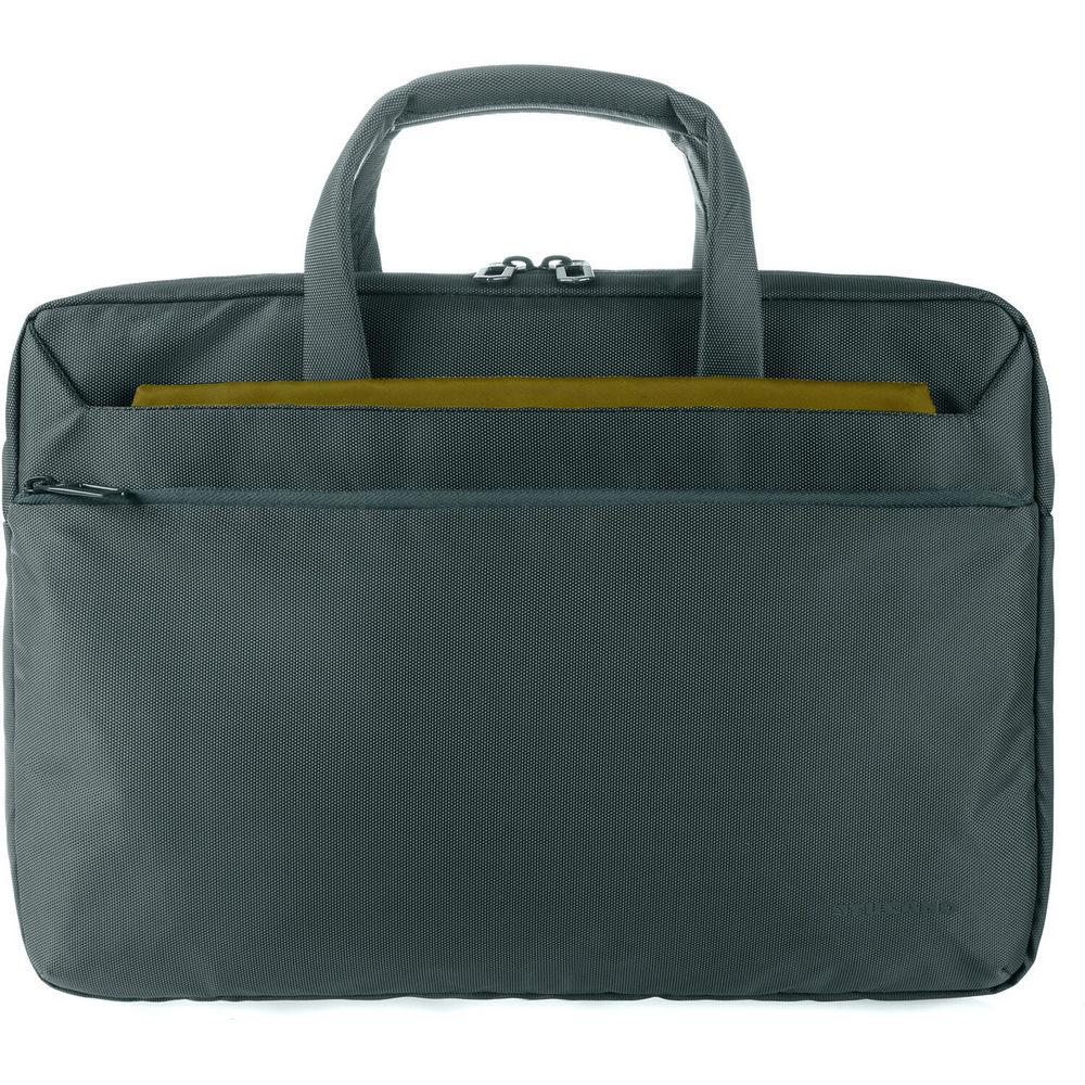 TUCANO WO3-MB13-VG :: Чанта Work Out 3 Slim за лаптоп 13", сиво-зелен | JAR Computers TUCANO WO3-MB13-VG :: Чанта Work Out 3 Slim за лаптоп 13", сиво-зелен