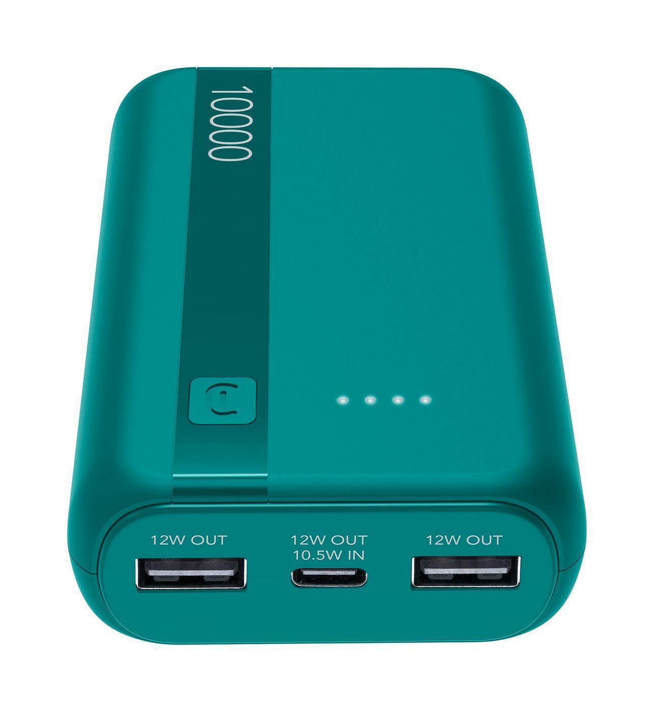 Външна батерия ESSENCE ENTRY, 10000 mAh, зелена