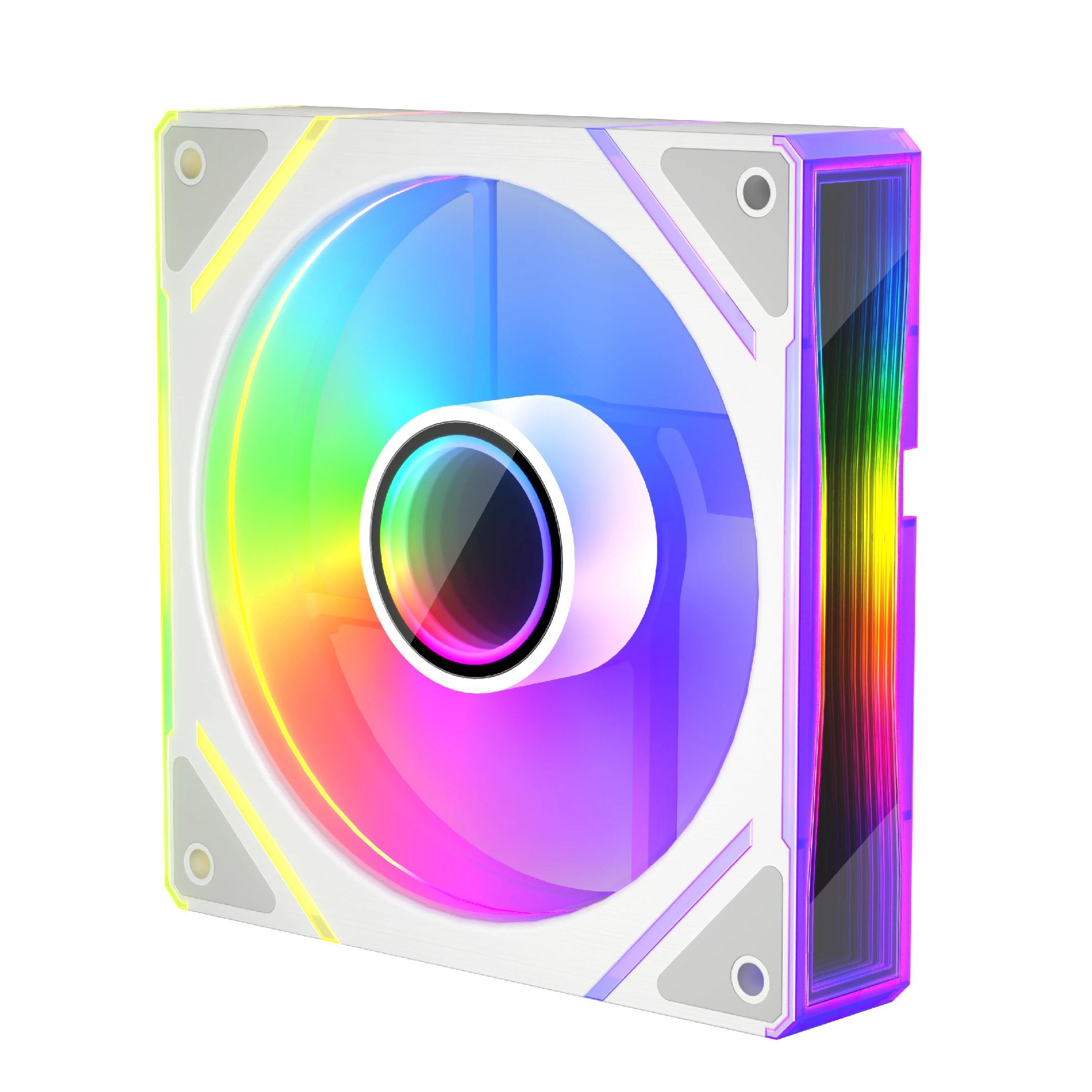1stPlayer вентилатор Fan 120mm FC7-WH - Infinity Mirror ARGB - White (FAN-FC7-WH) | JAR Computers 1stPlayer вентилатор Fan 120mm FC7-WH - Infinity Mirror ARGB - White (FAN-FC7-WH)