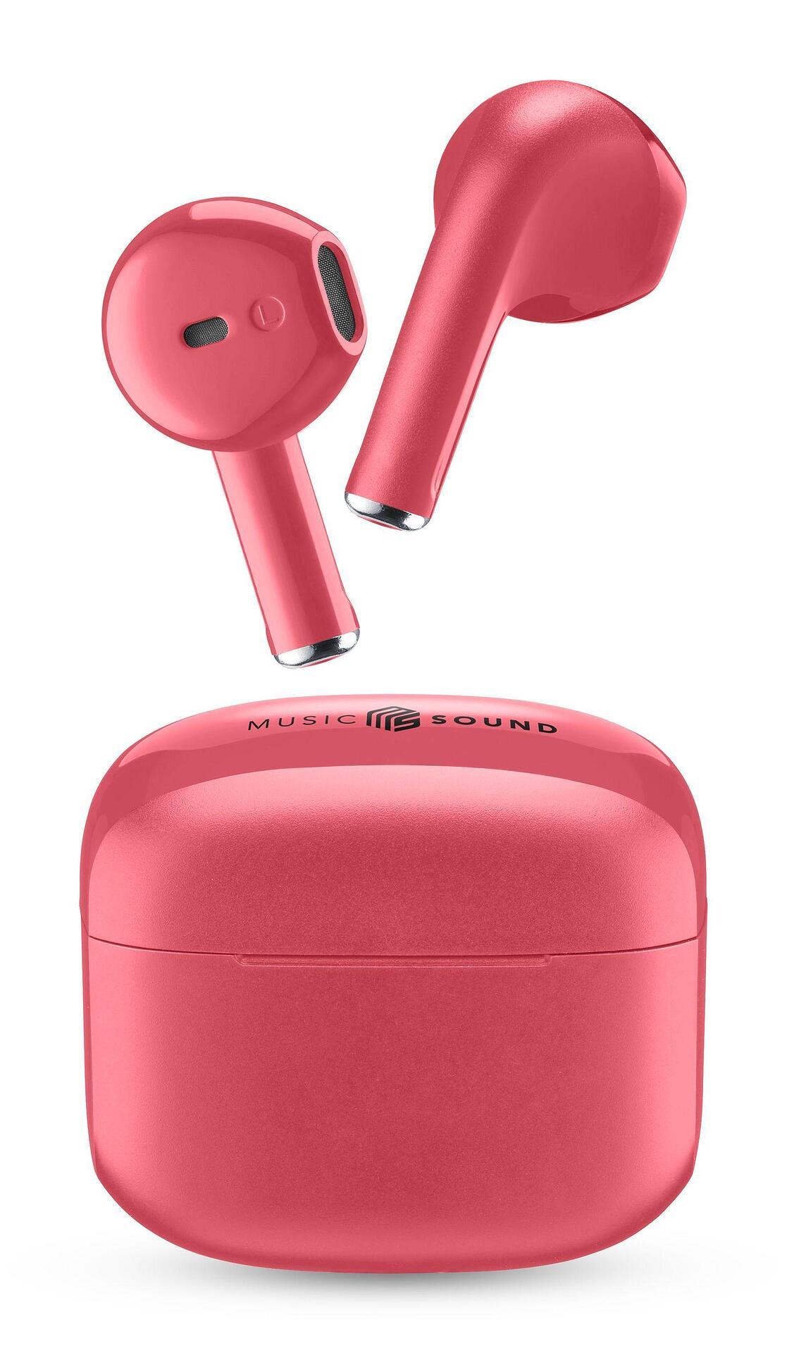 Bluetooth слушалки Music Sound Swag TWS, Розови | JAR Computers Bluetooth слушалки Music Sound Swag TWS, Розови