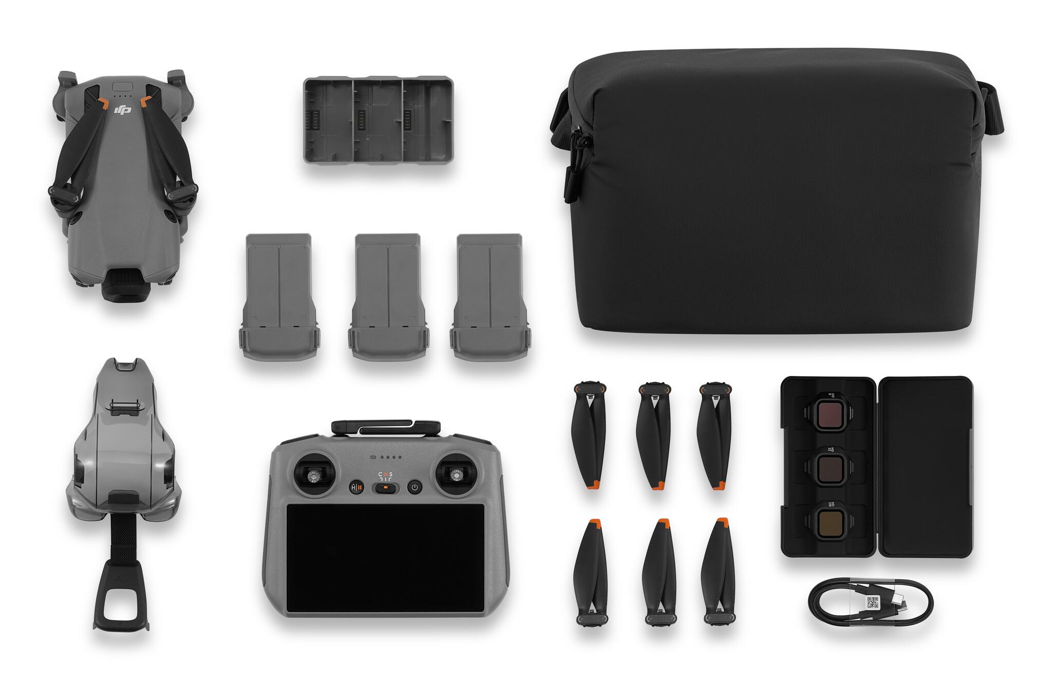DJI MINI 5 PRO FLY MORE COMBO ( RC 2) 4 ротори Квардокоптер 50 MP 3840 x 2160 пиксела 2788 mAh Черен, Сив | JAR Computers DJI MINI 5 PRO FLY MORE COMBO ( RC 2) 4 ротори Квардокоптер 50 MP 3840 x 2160 пиксела 2788 mAh Черен, Сив