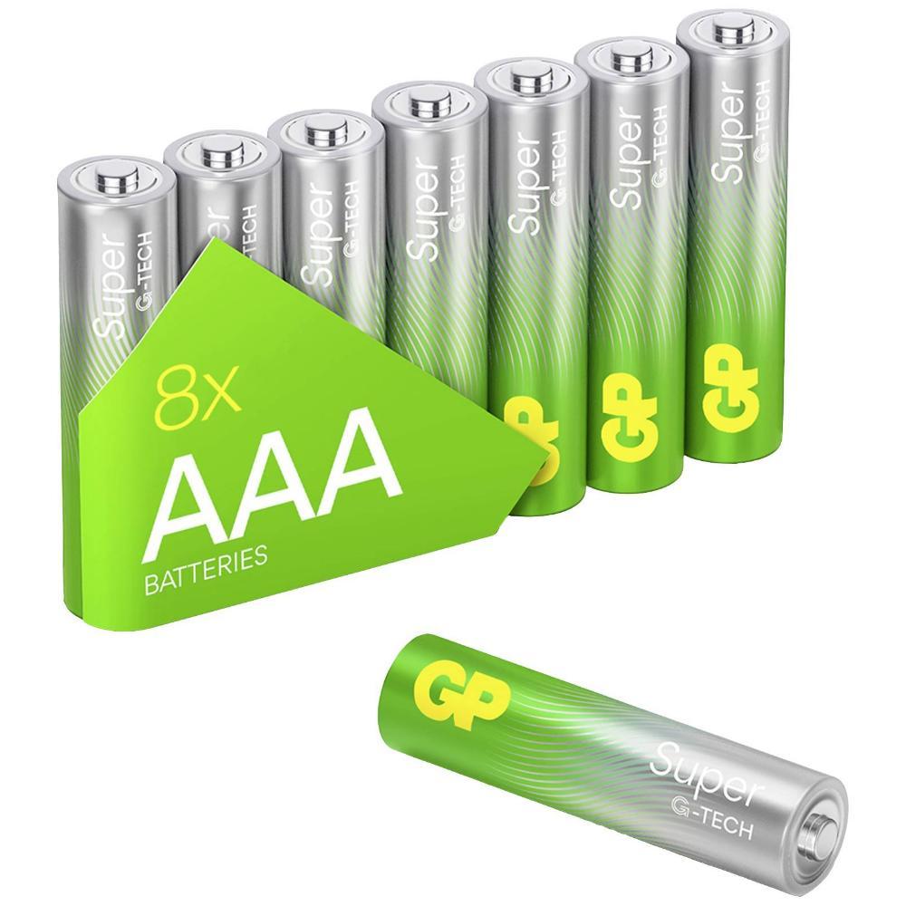 GP Super Alkaline G-TECH AAA / LR03 Alkaline Battery (GPB21461) | JAR Computers GP Super Alkaline G-TECH AAA / LR03 Alkaline Battery (GPB21461)