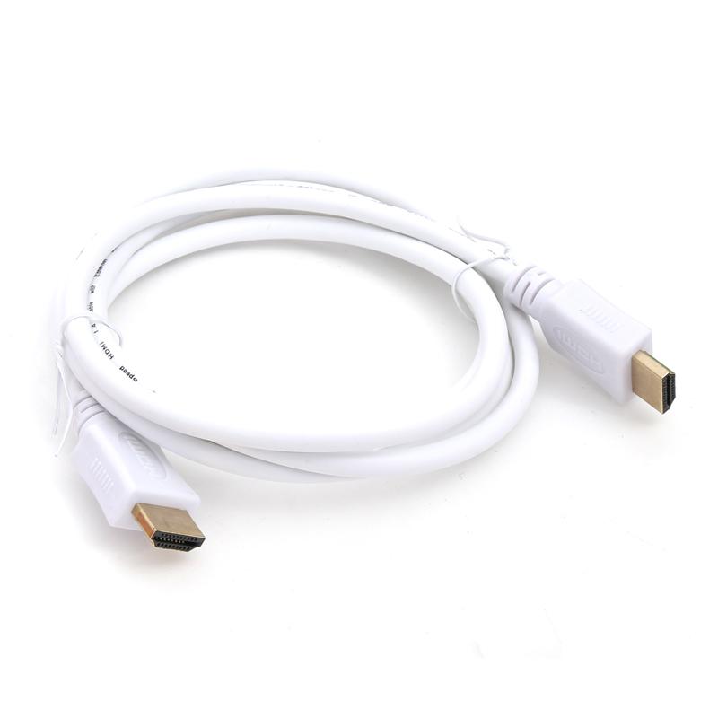 HDMI кабел за мобилни устройства (1.5 метра) - Omega HDMI Cable (бял) | JAR Computers HDMI кабел за мобилни устройства (1.5 метра) - Omega HDMI Cable (бял)