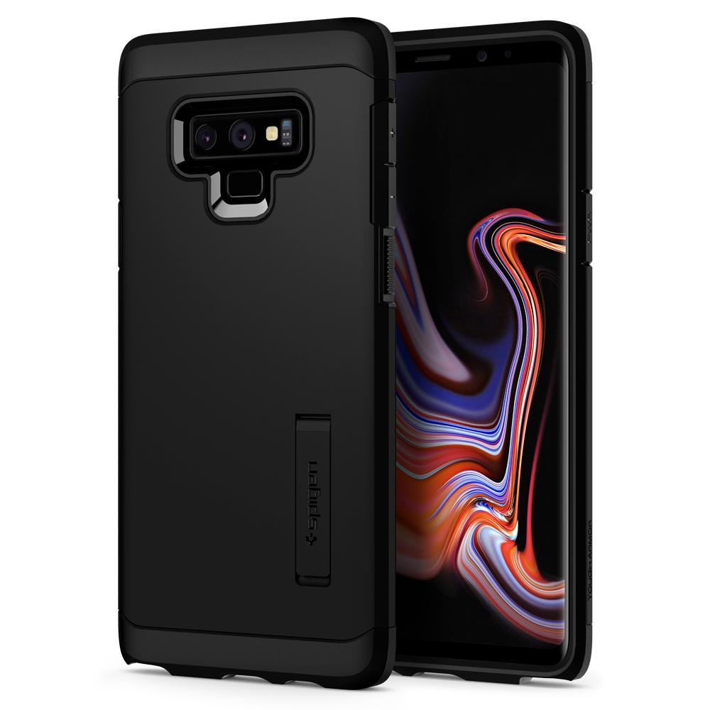Хибриден кейс с най-висока степен на защита за Samsung Galaxy Note 9 - Spigen Tough Armor Case (черен) | JAR Computers Хибриден кейс с най-висока степен на защита за Samsung Galaxy Note 9 - Spigen Tough Armor Case (черен)