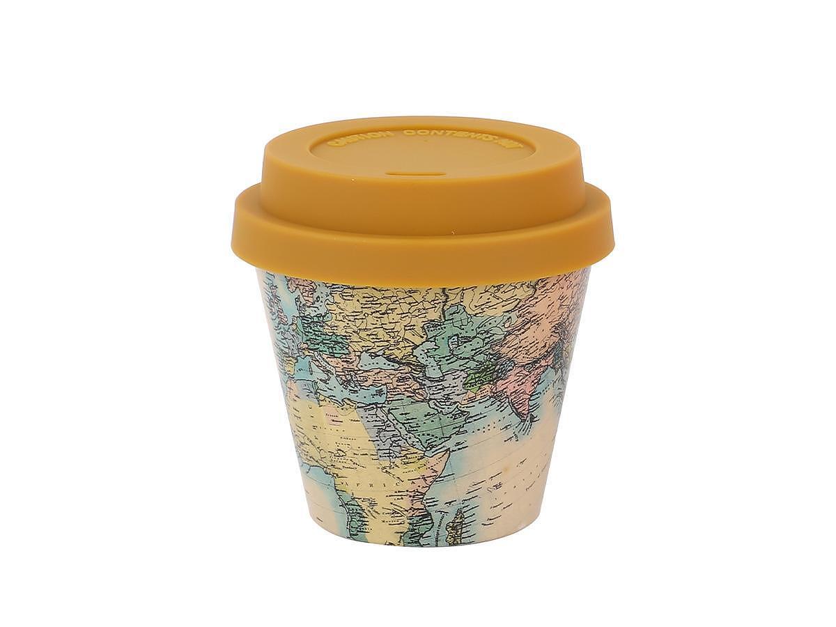 i-total RPET чаша за кафе, 90ml, колекция OLD MAP | JAR Computers i-total RPET чаша за кафе, 90ml, колекция OLD MAP