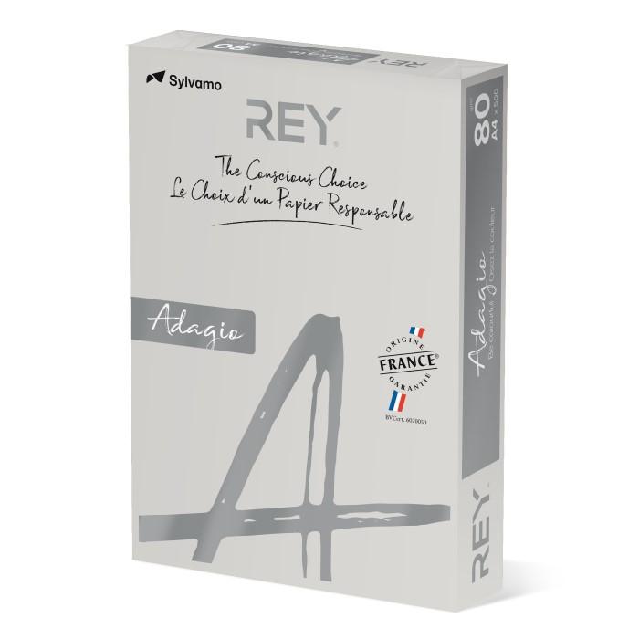 Копирна хартия REY Adagio, A4, 80 г, наситен цвят Grey (06), пакет 500 л. | JAR Computers Копирна хартия REY Adagio, A4, 80 г, наситен цвят Grey (06), пакет 500 л.