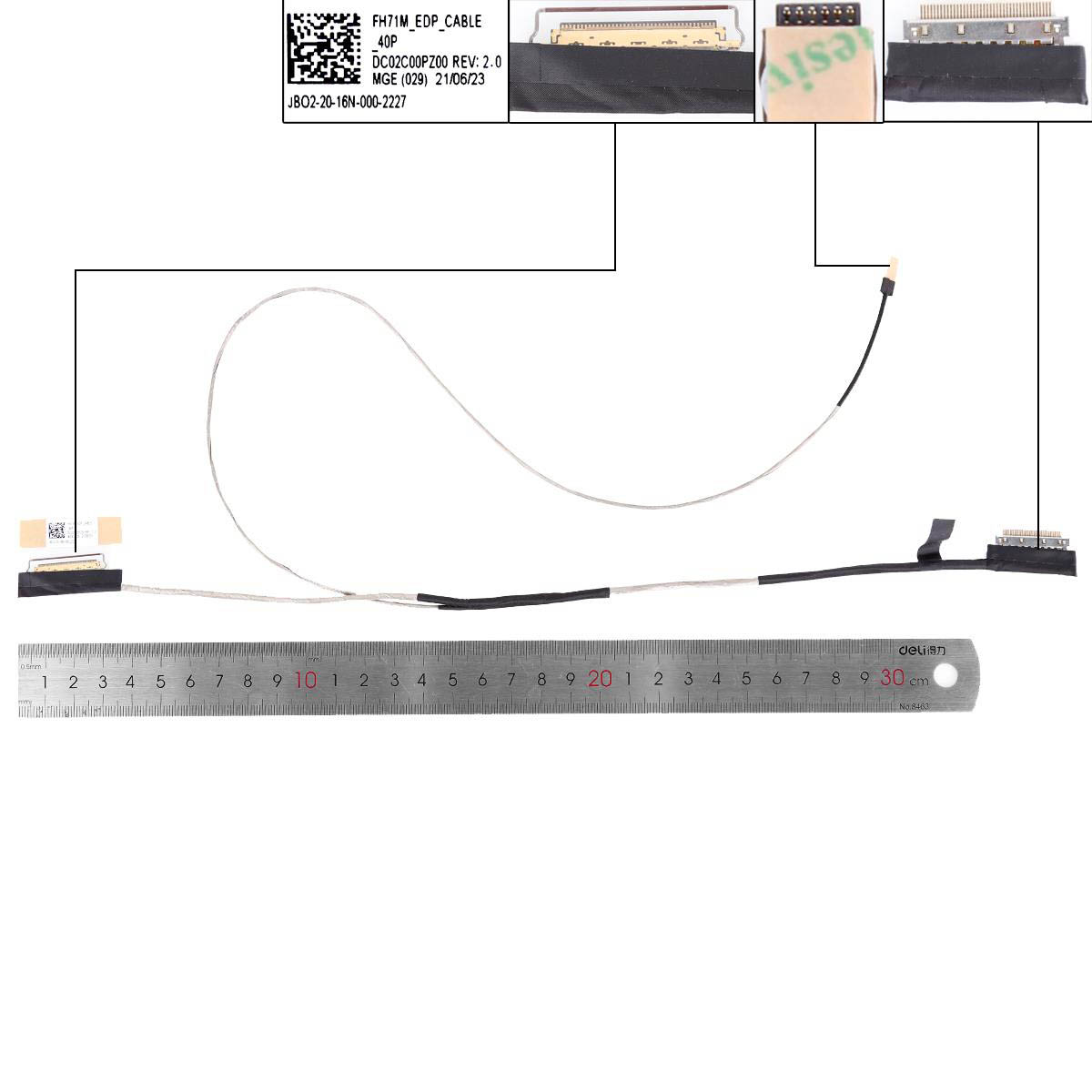 Лентов Кабел за лаптоп (LCD Cable) Acer Nitro 5 AN517-41 AN517-52 40 pin