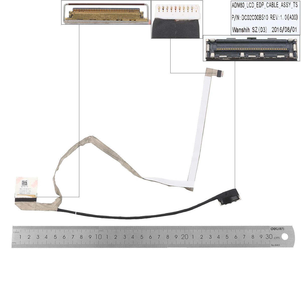 Лентов кабел за лаптоп (LCD Cable) Dell E5570 M3510 P48F 40 pin With Touch