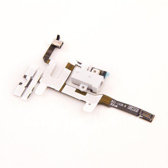 Модул за звука за iPhone 4S - Audio Jack Flex Cable (бял) | JAR Computers Модул за звука за iPhone 4S - Audio Jack Flex Cable (бял)
