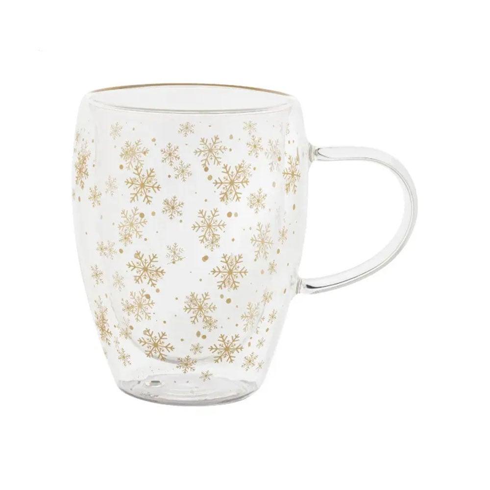 More Than Gifts Чаша на снежинки Snostro, двустенна, боросиликатно стъкло, 350 ml | JAR Computers More Than Gifts Чаша на снежинки Snostro, двустенна, боросиликатно стъкло, 350 ml