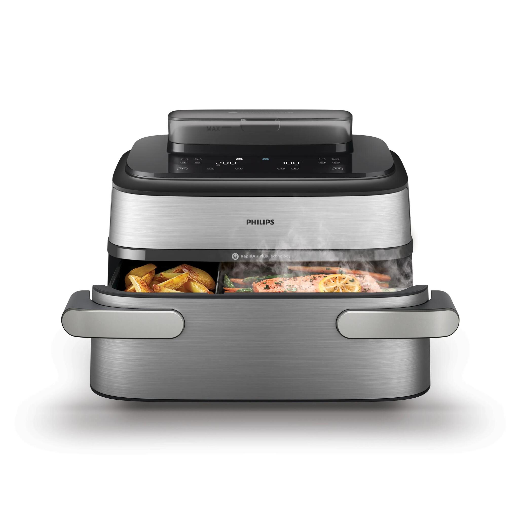Philips 5000 series Airfryer серия 5000 Megabasket със Steam | JAR Computers Philips 5000 series Airfryer серия 5000 Megabasket със Steam