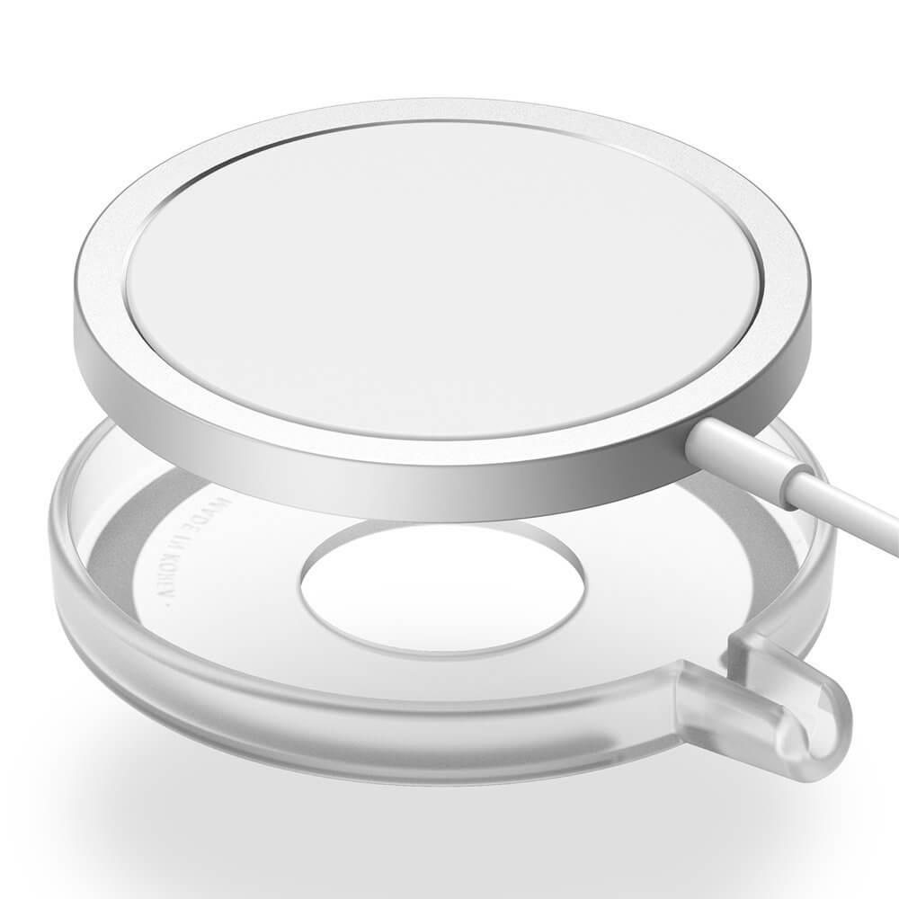 Силиконов калъф за Apple Magsafe поставка за безжично зареждане - Ringke Slim Case Cover for Apple MagSafe (прозрачен) | JAR Computers Силиконов калъф за Apple Magsafe поставка за безжично зареждане - Ringke Slim Case Cover for Apple MagSafe (прозрачен)