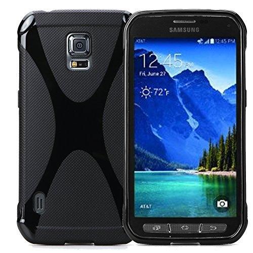 Силиконов (TPU) калъф за Samsung Galaxy S5 Active - X-Line Cover Case (черен) | JAR Computers Силиконов (TPU) калъф за Samsung Galaxy S5 Active - X-Line Cover Case (черен)