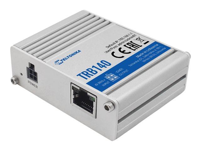 TELTONIKA NETWORKS TRB140 4G/LTE/3G/2G rugged gateway | JAR Computers TELTONIKA NETWORKS TRB140 4G/LTE/3G/2G rugged gateway