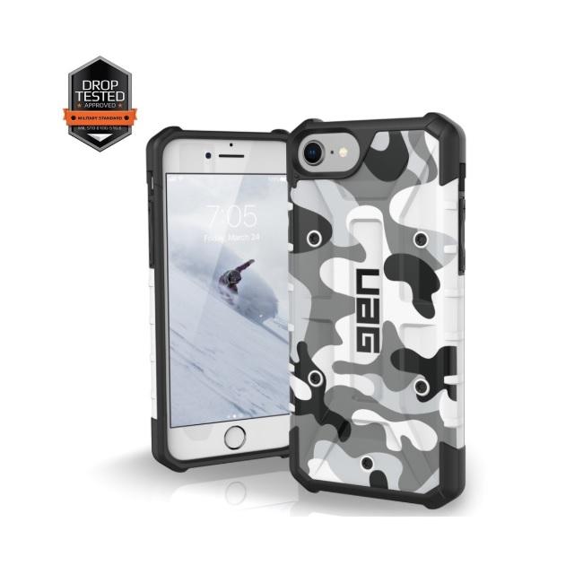 Удароустойчив хибриден кейс за iPhone 8, iPhone 7 - Urban Armor Gear Pathfinder (бял-камуфлаж) | JAR Computers Удароустойчив хибриден кейс за iPhone 8, iPhone 7 - Urban Armor Gear Pathfinder (бял-камуфлаж)