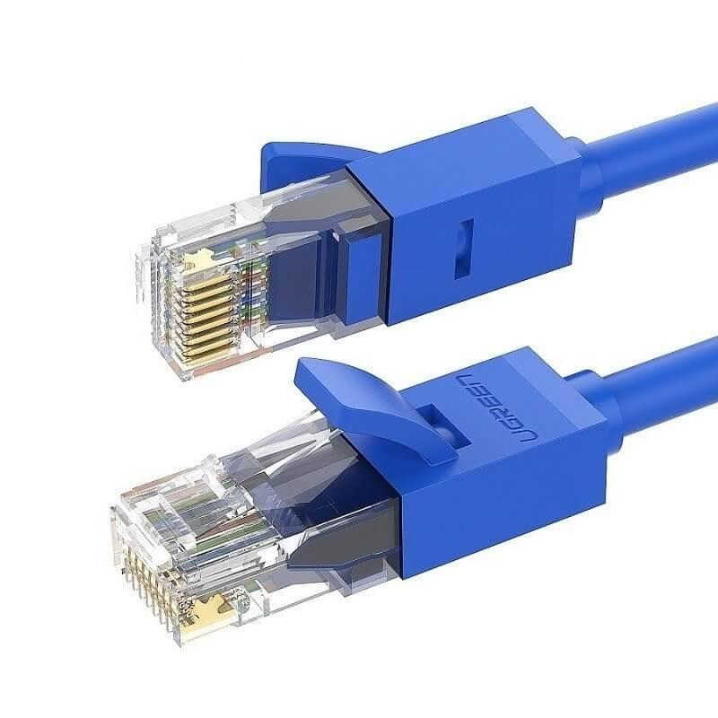 Ugreen Ethernet Patchcord Cable RJ45 Cat 6 UTP 1000 Mbps кабел (300 см) (син) | JAR Computers Ugreen Ethernet Patchcord Cable RJ45 Cat 6 UTP 1000 Mbps кабел (300 см) (син)