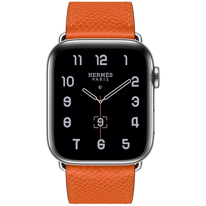 Умен часовник от Apple - Apple Watch Hermès Series 5, 44mm Feu Stainless Steel Case with Single Tour, GPS + Cellular | JAR Computers Умен часовник от Apple - Apple Watch Hermès Series 5, 44mm Feu Stainless Steel Case with Single Tour, GPS + Cellular